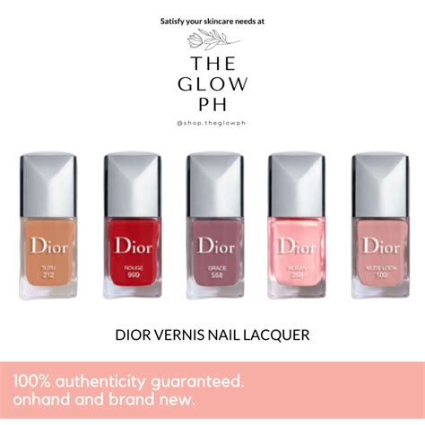 [AUTHENTIC] DIOR Vernis Nail Lacquer 10ml 